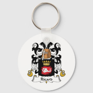 Ricard Family Crest Keychain
