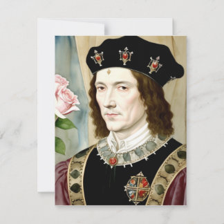 Ricardian Fantasy blank note card