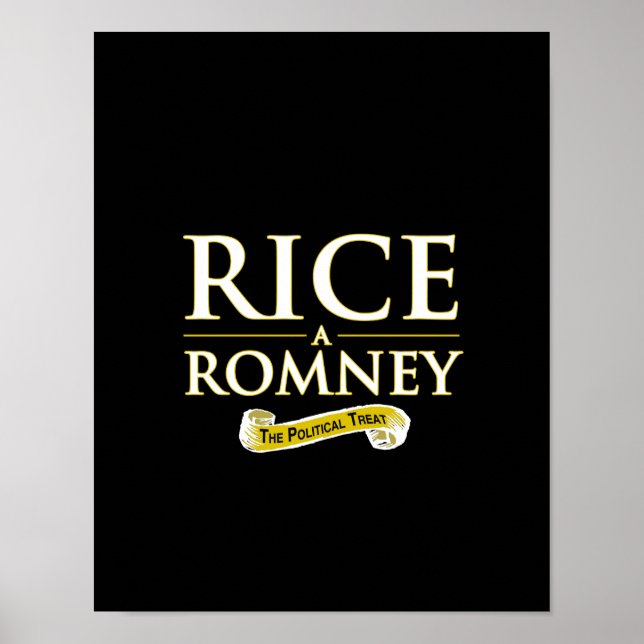 RICE-A-ROMNEY POSTER (Front)