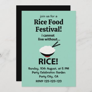 Rice Bowl I Cannot Live Without Rice 