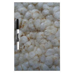 Rice Cake , Healthy Food, White Snack Dry-Erase Board