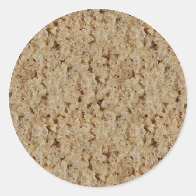 Rice Crispy Treat Classic Round Sticker (Front)