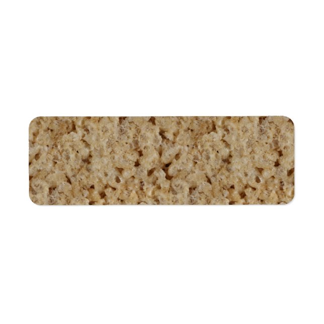 Rice Crispy Treat Label (Front)