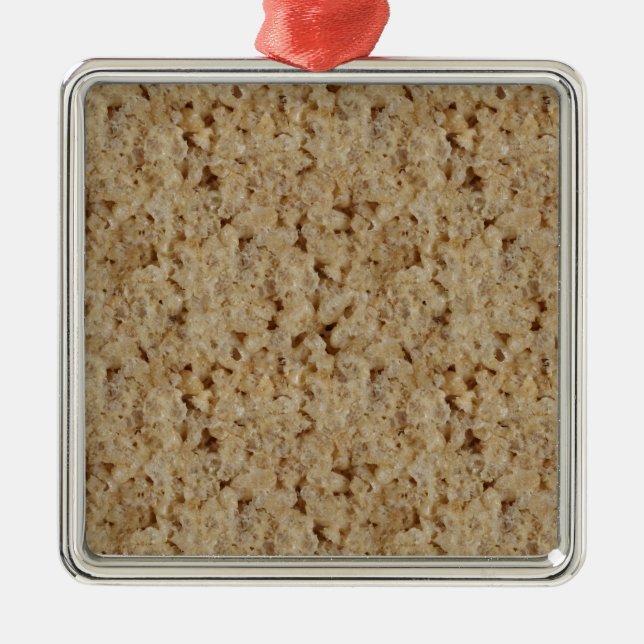 Rice Crispy Treat Metal Ornament (Front)