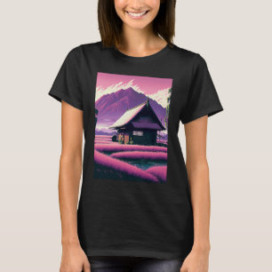 Rice Field Landscape Japan T-Shirt