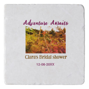 Rice fields adventure awaits bridal shower name fa trivet