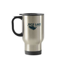 Rice Lake travel mug