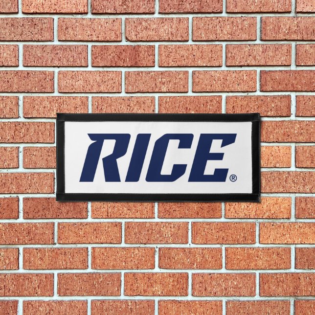 Rice Owls Text Emblem 5 Pennant (Insitu 1)