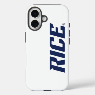 Rice Owls Text Emblem iPhone 16 Case