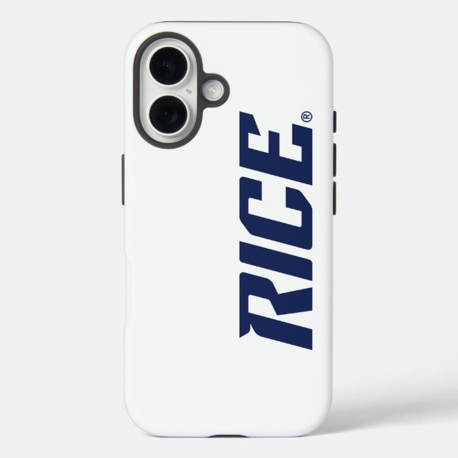 Rice Owls Text Emblem Case-Mate iPhone Case (Back)