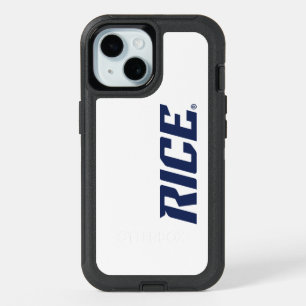 Rice Owls Text Emblem iPhone 15 Case
