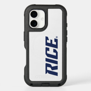 Rice Owls Text Emblem iPhone 16 Case