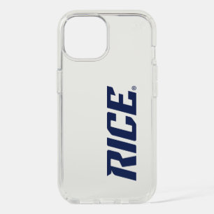 Rice Owls Text Emblem iPhone 15 Case