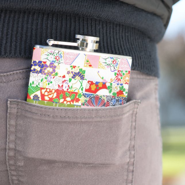 Rice Paper Art Flask (In Situ)