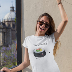 Rice To Meet You Kawaii Sushi T-Shirt