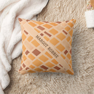 Rice treat Geometric Colorful Personalized Pattern Throw Pillow