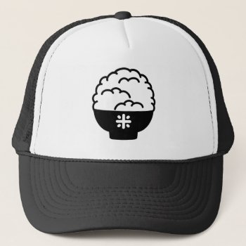 Rice Trucker Hat by auraclover at Zazzle