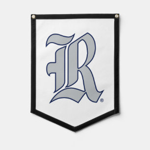 Rice University Iconic Letter Emblem 3 Pennant