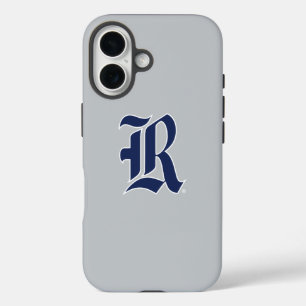 Rice University Iconic Letter Emblem iPhone 16 Case