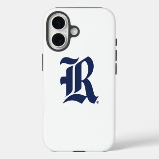 Rice University Iconic Letter Emblem iPhone 16 Case