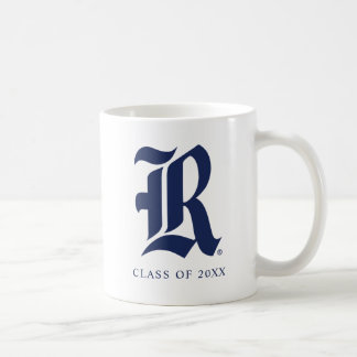 Rice University Iconic Letter Emblem Coffee Mug