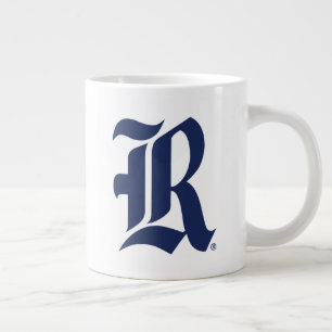 Rice University Iconic Letter Emblem Giant Coffee Mug