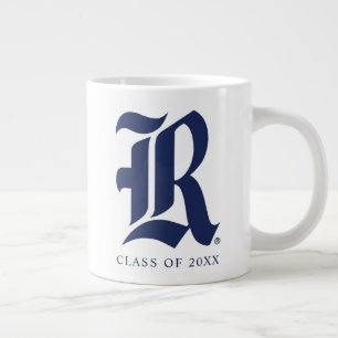 Rice University Iconic Letter Emblem Giant Coffee Mug