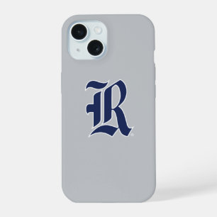 Rice University Iconic Letter Emblem iPhone 15 Case