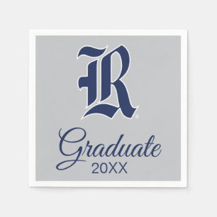 Rice University Iconic Letter Emblem Napkins