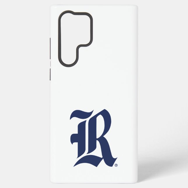 Rice University Iconic Letter Emblem Samsung Galaxy Case (Back)
