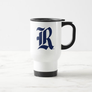 Rice University Iconic Letter Emblem Travel Mug