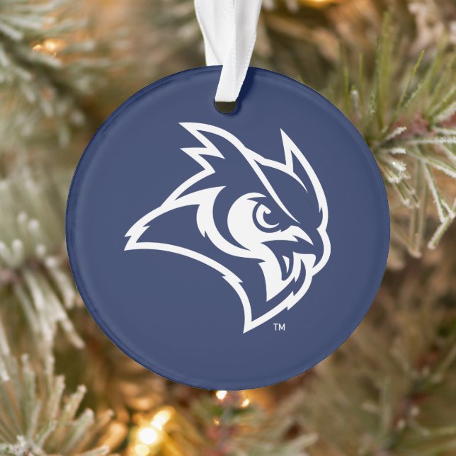 Rice University Owl Logo Ornament (Tree)