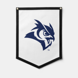 Rice University Owl Logo Pennant