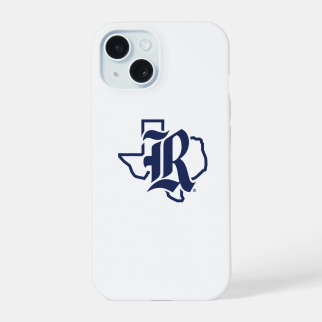 Rice University Texas Emblem iPhone 15 Case (Back)
