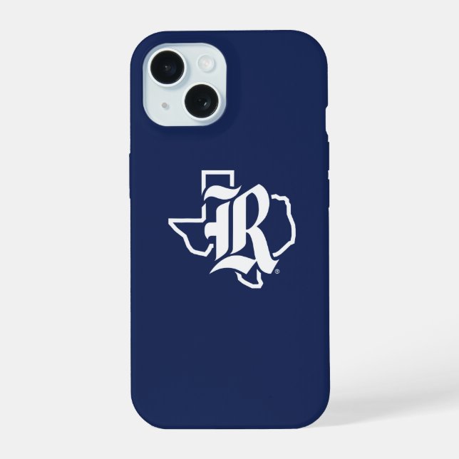 Rice University Texas Emblem iPhone 15 Case (Back)