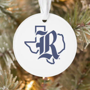 Rice University Texas Emblem Ornament