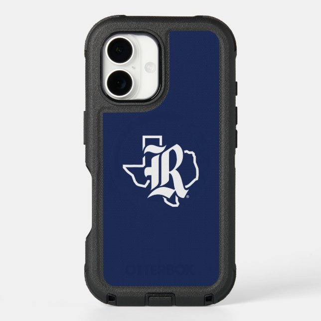 Rice University Texas Emblem Otterbox iPhone Case (Back)