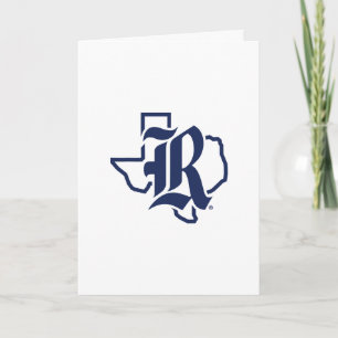 Rice University Texas Emblem Thank You Card