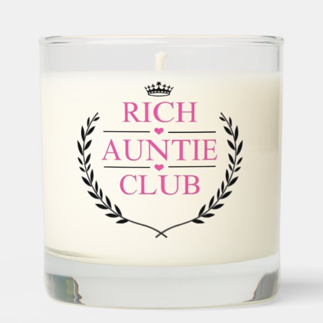 Rich Auntie Scented Candle (Front)