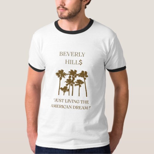 Rich Beverly Hill$ American Dream Ringer Tee