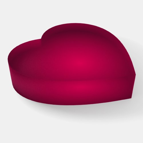 Rich Burgundy Shades Red Purple Paperweight