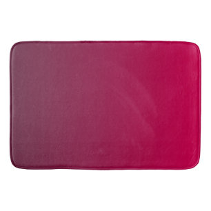 Rich Burgundy Wine Gradient Shades Bath Mat
