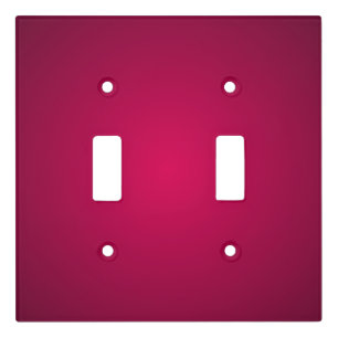 Rich Burgundy Wine Gradient Shades Light Switch Cover