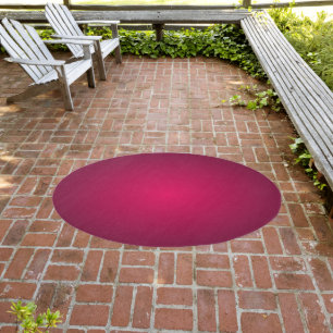 Rich Burgundy Wine Gradient Shades Outdoor Rug