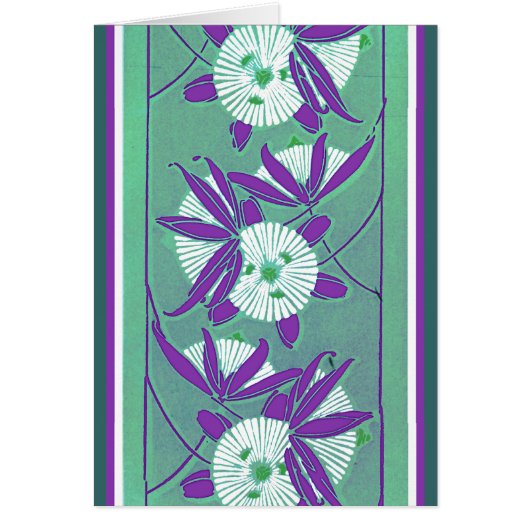 Rich Deco Floral Cards (Front)