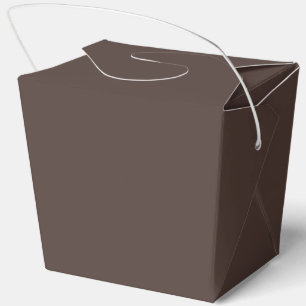 Rich Espresso Favor Boxes