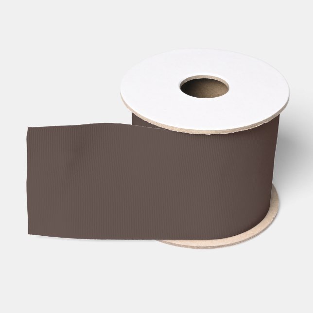 Rich Espresso Grosgrain Ribbon (Spool)
