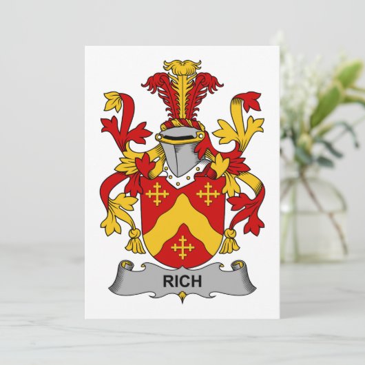 Rich Family Crest (Standing Front)