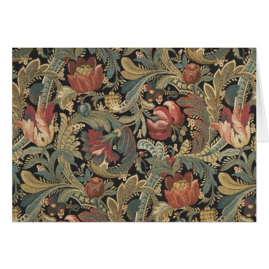 Rich Floral Tapestry Brocade Antique Classic (Front Horizontal)