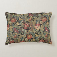 Rich Floral Tapestry Brocade Antique Victorian